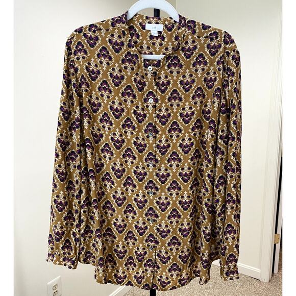 J. Jill Button Front Top - Size 2X (EUC) - Picture 1 of 6